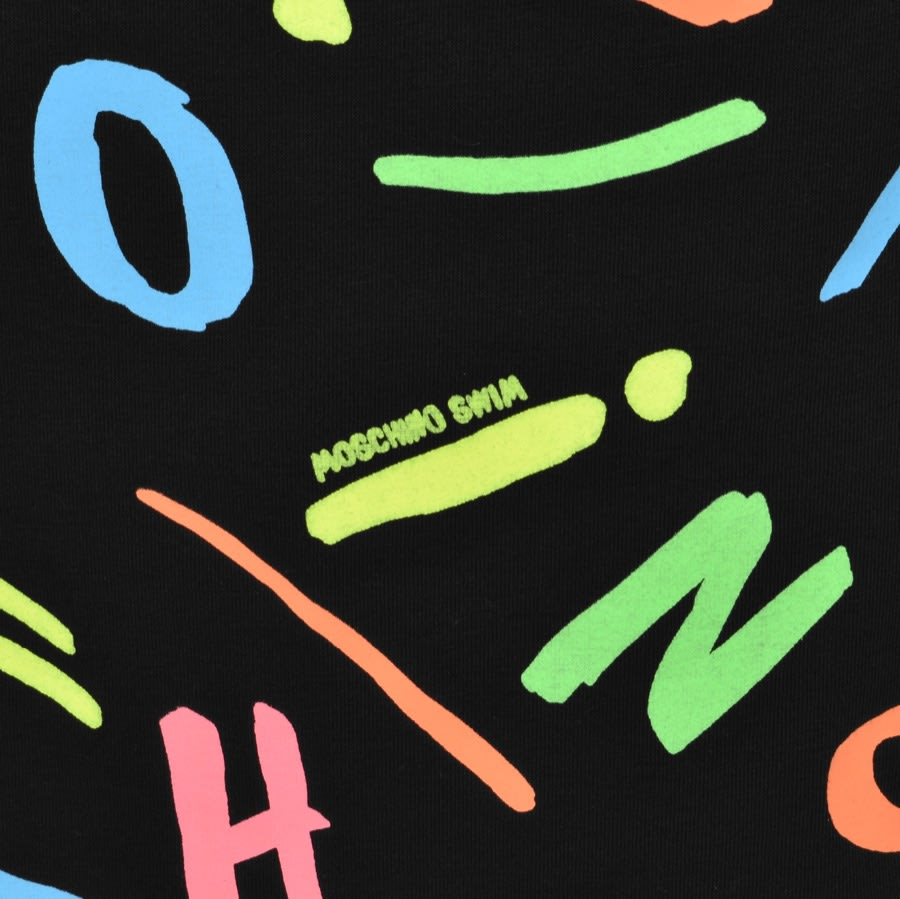 Alternative Image for ProductMoschino Short Sleeve Logo T Shirt Black3